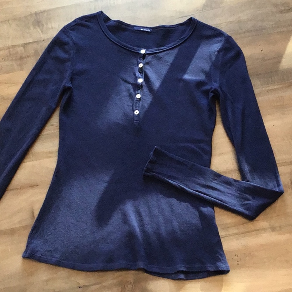 LA made Henley Top